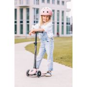 Trotineta Copii Pliabila, Reglabila, Roti Luminoase, Highwaykick 3 Led Rose, 3-6 Ani, Pana La 50 Kg, Scoot  Ride Pjb96346