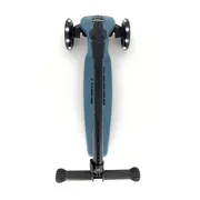 Trotineta Copii Pliabila, Reglabila, Roti Luminoase, Highwaykick 3 Led Steel, 3-6 Ani, Pana La 50 Kg, Scoot  Ride Pjb96347