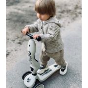 Trotineta Copii Cu Sezut, Transformabila 2in1, Highwaykick 1 Ash, 1-5 Ani, Pana La 50 Kg, Scoot  Ride Pjb96268