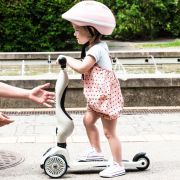 Trotineta Copii Cu Sezut, Transformabila 2in1, Highwaykick 1 Ash, 1-5 Ani, Pana La 50 Kg, Scoot  Ride Pjb96268