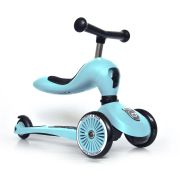 Trotineta Copii Cu Sezut, Transformabila 2in1, Highwaykick 1 Blueberry, 1-5 Ani, Pana La 50 Kg, Scoot  Ride Pjb96352
