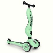 Trotineta Copii Cu Sezut, Transformabila 2in1, Highwaykick 1 Kiwi, 1-5 Ani, Pana La 50 Kg, Scoot  Ride Pjb96355