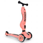 Trotineta Copii Cu Sezut, Transformabila 2in1, Highwaykick 1 Peach, 1-5 Ani, Pana La 50 Kg, Scoot  Ride Pjb96353
