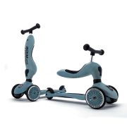 Trotineta Copii Cu Sezut, Transformabila 2in1, Highwaykick 1 Steel, 1-5 Ani, Pana La 50 Kg, Scoot  Ride Pjb96271