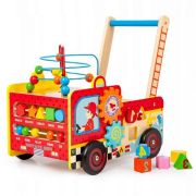 Antemergator educativ pompieri ecotoys hm013238, blocuri, labirint, multicolor edeedihm013238