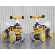 Bicicleta fara pedale ecotoys albinuta lc-v1308 - galben edeedilc-v1308yellowbee