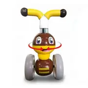 Bicicleta fara pedale ecotoys albinuta lc-v1308 - galben edeedilc-v1308yellowbee