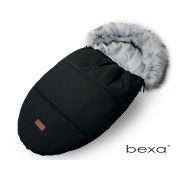 Sac De Iarna Copii Carucior   Sanie Universal Impermeabil Cu Blanita Si Interior Fleece, Premium Negru - Bexa Pjbbexa_spiworekblack
