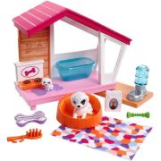 Set Jucarii Mattel Barbie Furniture And Accessories Puppies & Dog House Unicorn Playset - VG90937