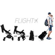 Carucior Asalvo sport, modul Troller-transport pe avion negru-verde FUNK18571