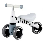 Bicicleta fara pedale zebra ecotoys lb1603 edeedilb1603white