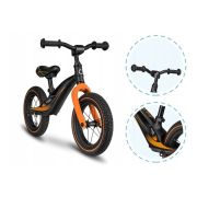 Lionelo - Bicicleta cu roti gonflabile, fara pedale, 12 , Bart, Negru BYNLOE-BART_AIR_SP/BLACK