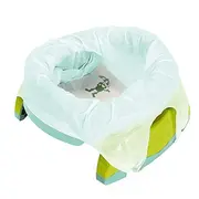 Oliță portabilă pliabilă 2 &icirc;n 1 Potette Plus culoare turcoaz KDCKDS234