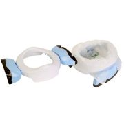 2 in 1 Potette Plus - olita portabila si reductor culoarea alba - KDCKDS232