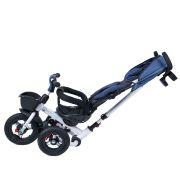 Tricicleta pliabila cu scaun rotativ Davos albastru KidsCare SUPKCT902A