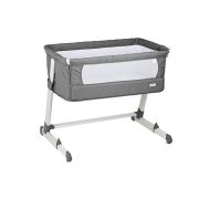 BABY GO-Patut cosleeper 2in1 toghether grey  - BBBBGO-460