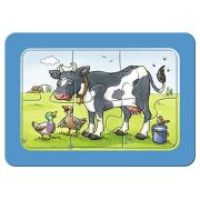 PUZZLE ANIMALELE BUNI PRIETENI, 3X6 PIESE - ARTRVSPC06571