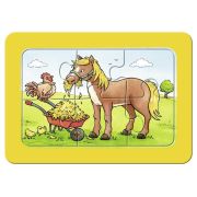PUZZLE ANIMALELE BUNI PRIETENI, 3X6 PIESE - ARTRVSPC06571