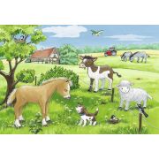 PUZZLE PUI DE ANIMALE LA FERMA, 2X12 PIESE - ARTRVSPC07582