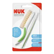 Set Nuk perie par natural si piepten Verde ERFMAR-N2914