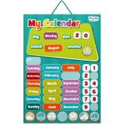 Calendarul meu magnetic, 20x26 cm Fiesta Crafts FCT-2399 BBJFCT-2399_Initiala