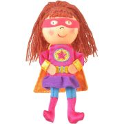 Marioneta pentru deget Fata Supererou Fiesta Crafts FCG-1052 BBJFCG-1052_Initiala