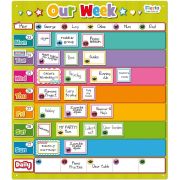 Planner saptamanal magnetic Fiesta Crafts FCT-2742 BBJFCT-2742_Initiala