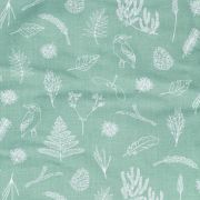 Protectie somn cu 2 fete Baby Nest  Womar Zaffiro AN-BN-02 BBJAN-BN-02_Mint Birds
