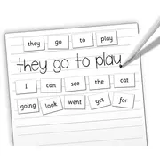 Set magnetic - Primele cuvinte in limba Engleza, prescolari Fiesta Crafts FCT-2536 BBJFCT-2536_Initiala