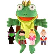 Set Marionete Printul Broscoi Fiesta Crafts FCT-2784 BBJFCT-2784_Initiala