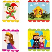 Set puzzle-uri din betisoare lemn - Castel Fiesta Crafts FCT-2934 BBJFCT-2934_Initiala