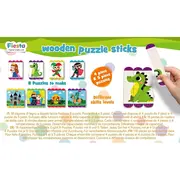 Set puzzle-uri din betisoare lemn - Castel Fiesta Crafts FCT-2934 BBJFCT-2934_Initiala