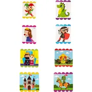 Set puzzle-uri din betisoare lemn - Castel Fiesta Crafts FCT-2934 BBJFCT-2934_Initiala