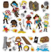 Stickere Pirati Stickabouts Fiesta Crafts FCT-2823 BBJFCT-2823_Initiala