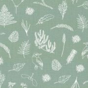 Perna pentru carucior N3 Bumbac Basic Womar Zaffiro AN-PW-60B BBJAN-PW-60B_Mint Birds
