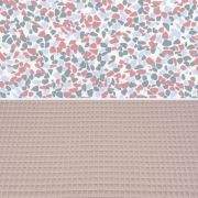 Perna pentru carucior N3 Bumbac Waffle Womar Zaffiro AN-PW-60W BBJAN-PW-60W_Pink Stones