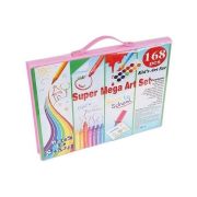 Set pentru pictura 168 piese cu geanta inclusa Iso Trade MY17250 BBJMY17250_Roz