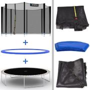 Set Trambulina  305 cm cu plasa si scarita Attiva MP102706 BBJMP102706_Initiala