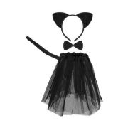 Costum pisicuta 4 in 1 Iso Trade MY17312 BBJMY17312_Negru
