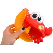 Jucarie de baie, Crab cu baloane muzicale de sapun Iso Trade MY17383 BBJMY17383_Rosu
