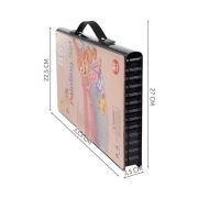 Set pentru pictura 86 piese cu geanta inclusa Iso Trade MY17379 BBJMY17379_Negru