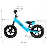 Bicicleta fara pedale kidwell rebel blue edeedirobirel01a0