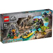 LEGO JURASSIC WORLD LUPTA T. REX CONTRA DINOMECH 75938 VIVLEGO75938
