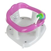 Scaun De Baie Pentru Bebe, Cu Jucarii, Antiderapant, Panda, Gri Cu Roz Pjb6204greypink