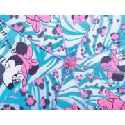 Umbrela manuala 38 cm cu inchidere cu siguranta Minnie bleu - SOLPE50124