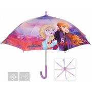 Umbrela manuala 42 cm cu inchidere cu siguranta Frozen 2 - SOLPE50234