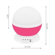 Lampa de veghe cu proiector LED Iso Trade MY17377 BBJMY17377_Roz