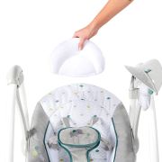 Ingenuity - Leagan portabil ConvertMe Swing 2 Seat Battery-Saver, Nash BBB12055