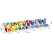 Puzzle lemn cu cifre si litere Iso Trade MY17385 BBJMY17385_Initiala