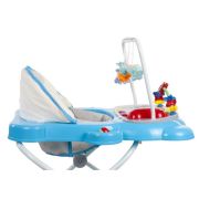 Premergator sun baby pisicuta 021 cu functie de balansoar - blue grey  edeedib01.021.1.14